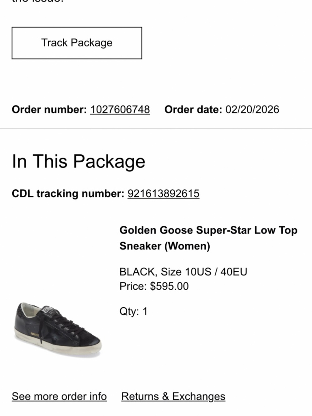Golden goose sneakers - Picture 2 of 4